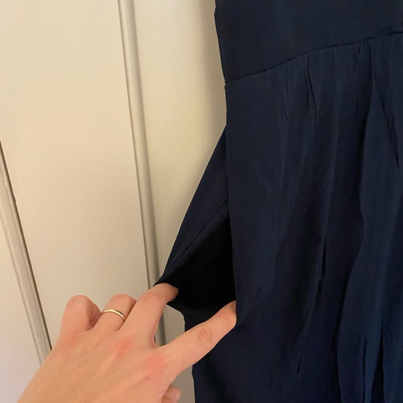 Madewell romper in navy blue, size 12 - Picture 5 of 8
